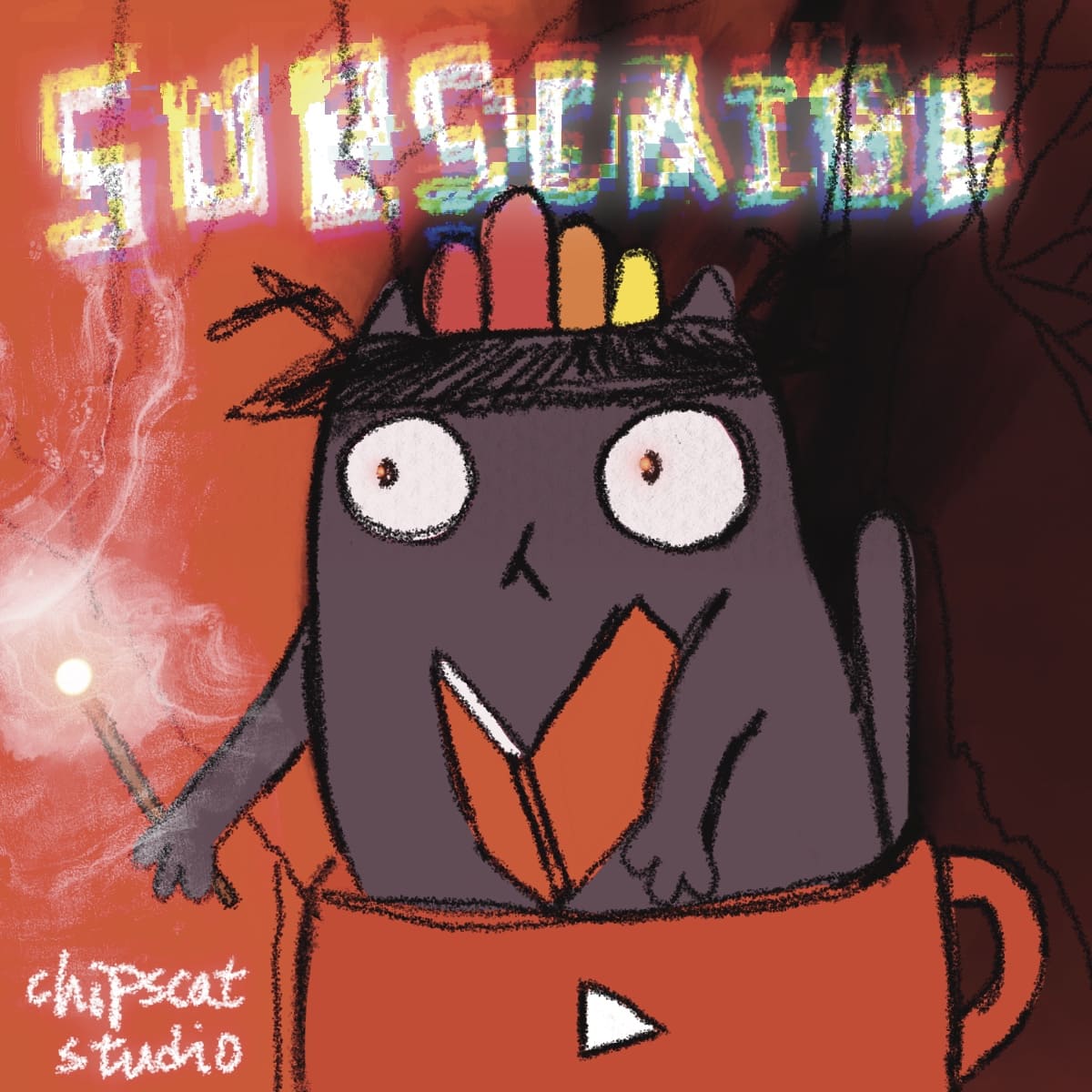 LINE貼圖推薦_薯條貓貓chipscat