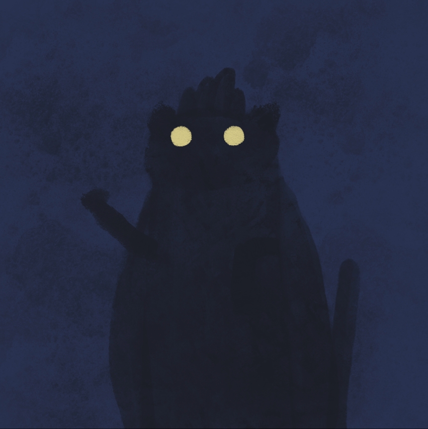 明信片,怪獸, postcard,monster
