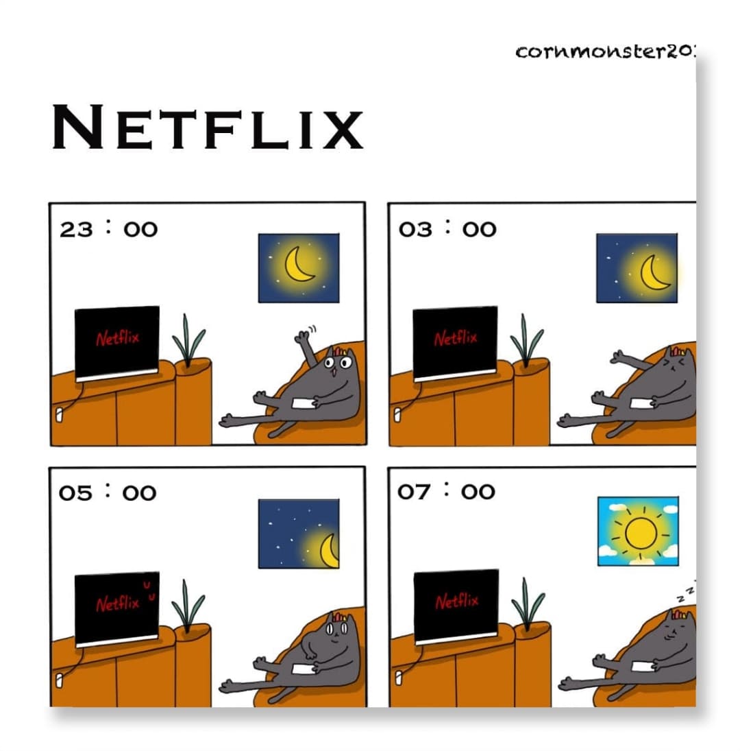 Netflix明信片