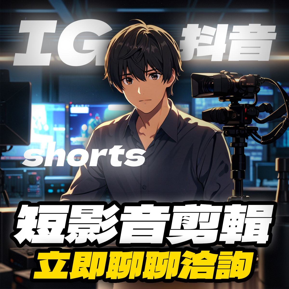 短影片剪輯與後製服務