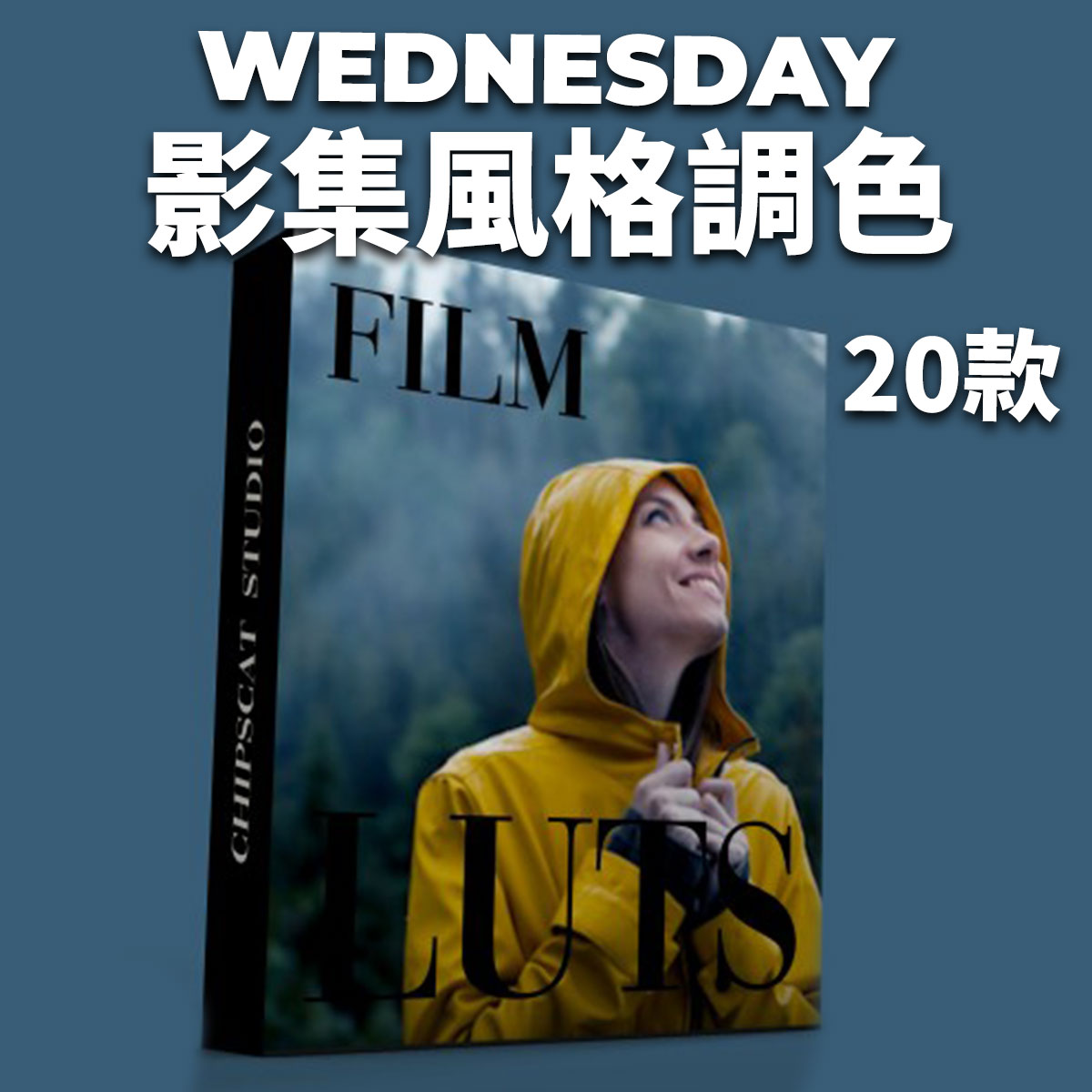 電影級濾鏡：20款Wednesday靈感LUTs for Adobe Premiere Pro